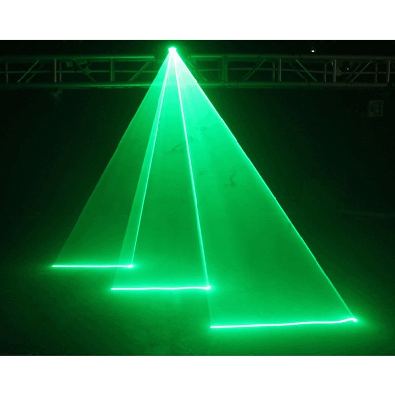 Laser d'Animation Vert - 80mW DMX club