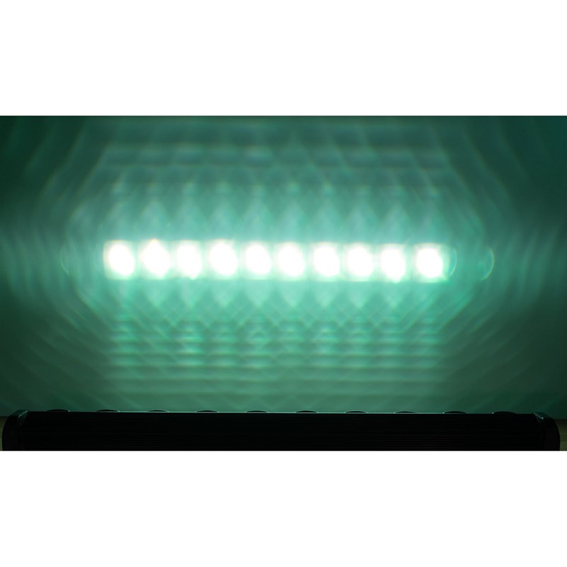 Barre LED 10x15W RGBW avec DMX et Tilt - CHASER-MOVING-BAR vert