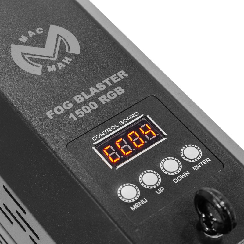 Machine à fumée portable 1500W - LED RGB soirée