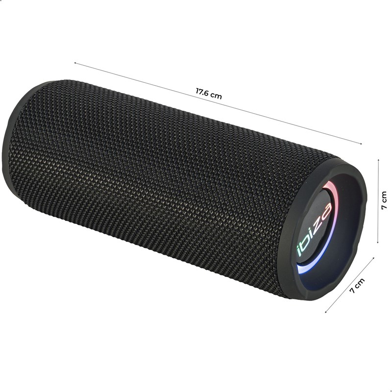 Enceinte avec anneaux LED - Ambiance