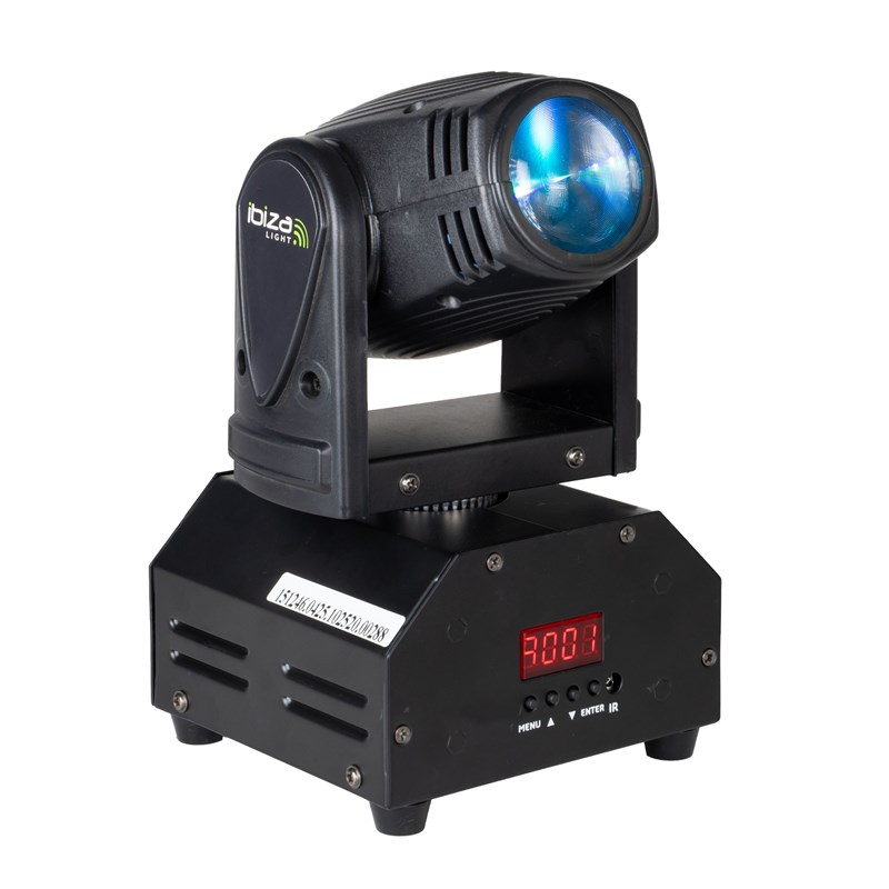 Lyre Beam LED 10W RVBB - DMX & Télécommande