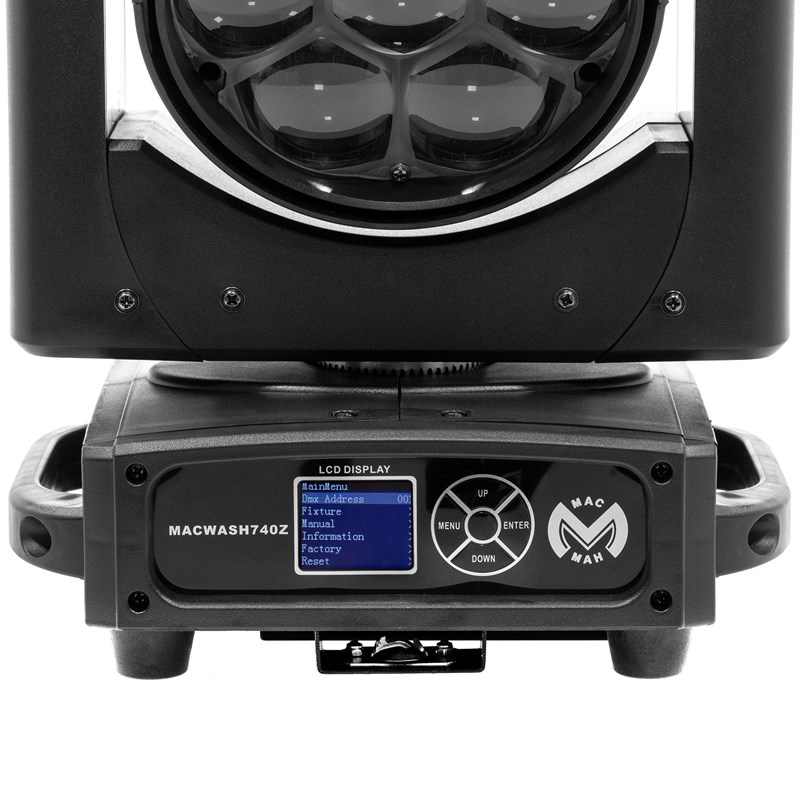 Pack de 2 Lyres LED Wash RGBW 40W - Zoom - Flight Case Puissant