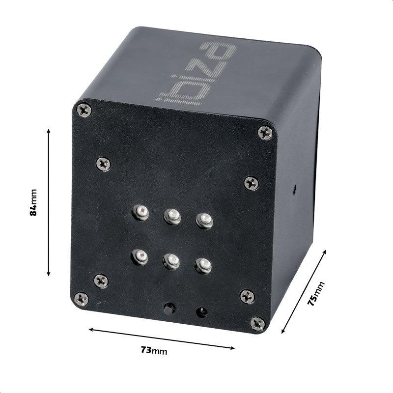 Effet LED STROBE - 6 x 1W RVB - Sur batterie compacte