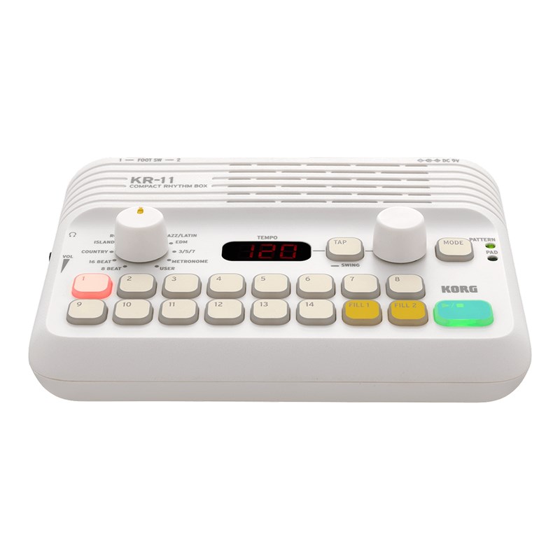 Boîte à rythmes portable - 126 motifs & pads vélocité - Pads