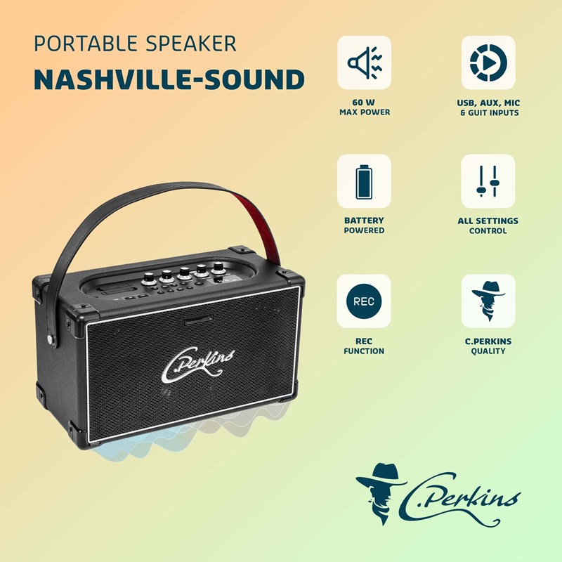 Enceinte BT  - Micro UHF intégré (karaoké) - Sur batterie autonome