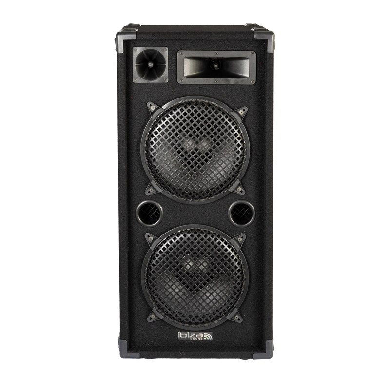Enceinte sono colonne - 2 x 10"/25cm - 3 voies - 500W max - face