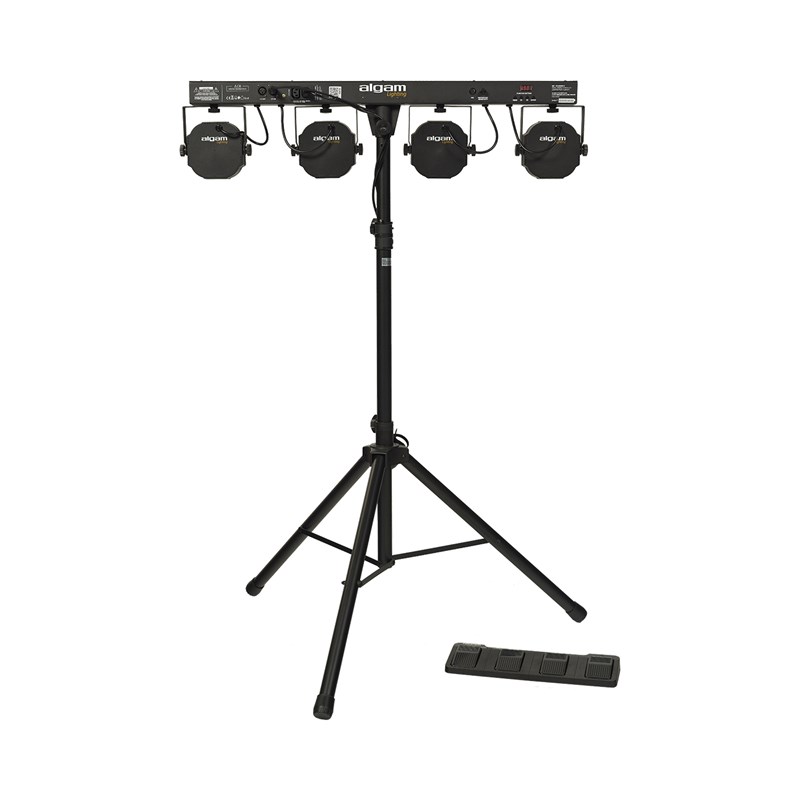 Pied de Projecteurs à LED 2-en-1 + Pédalier pied lumiere