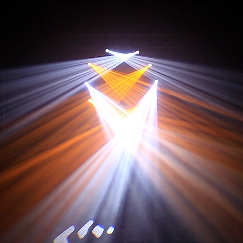 Lyre Spot à LED 30W - Gobo - Shake - Stroboscope évènement