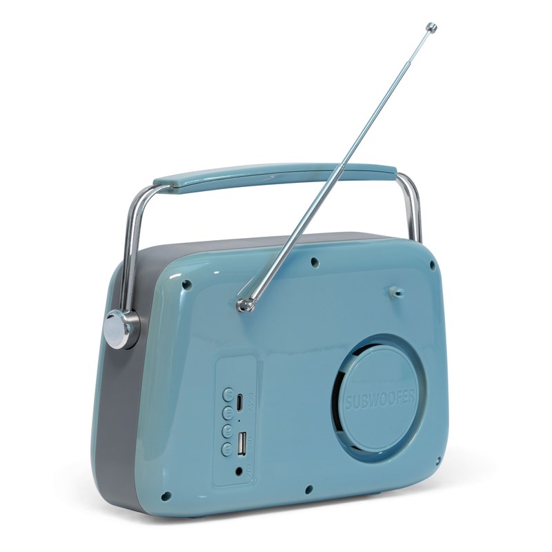 Radio vintage sur batterie - Bluetooth