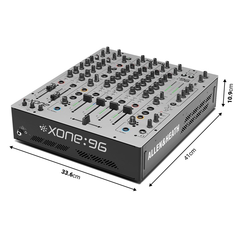 Consoles Club - 6+2 voies stéréo, double carte son - dimensions