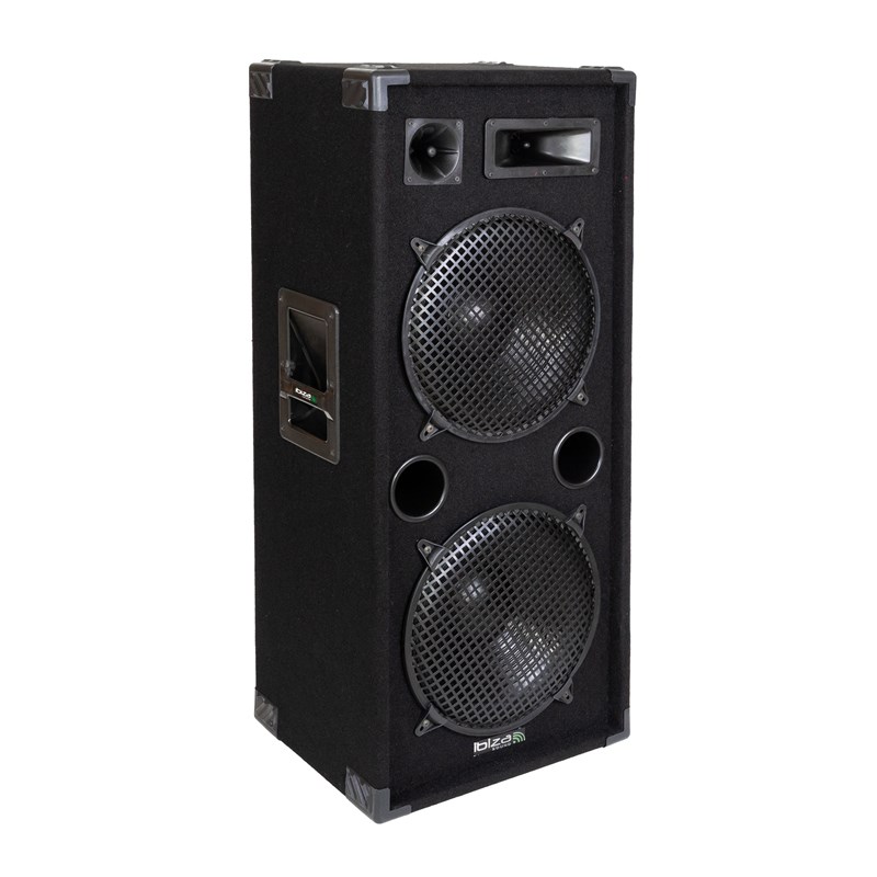IBIZA - Enceinte Sono STAR212 1500W PMPO 2x 12''-30cm