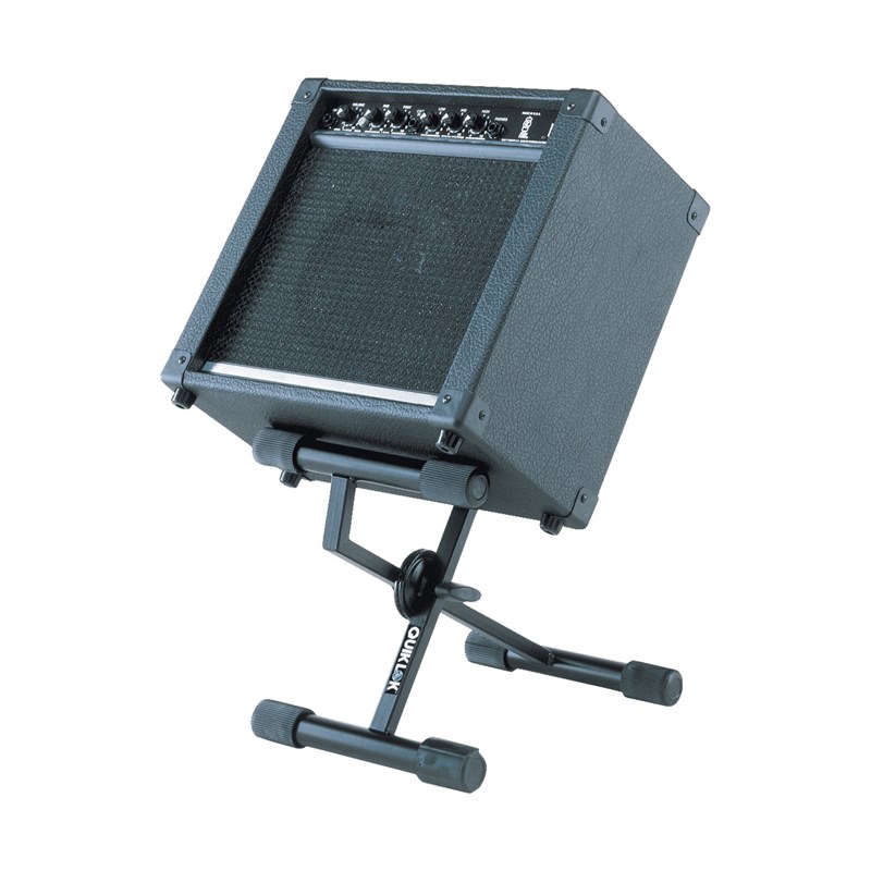 Stand X "low-profile" pour ampli/enceinte accessoire