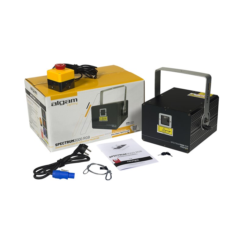 Laser d'animation - 3000mw RGB accessoires