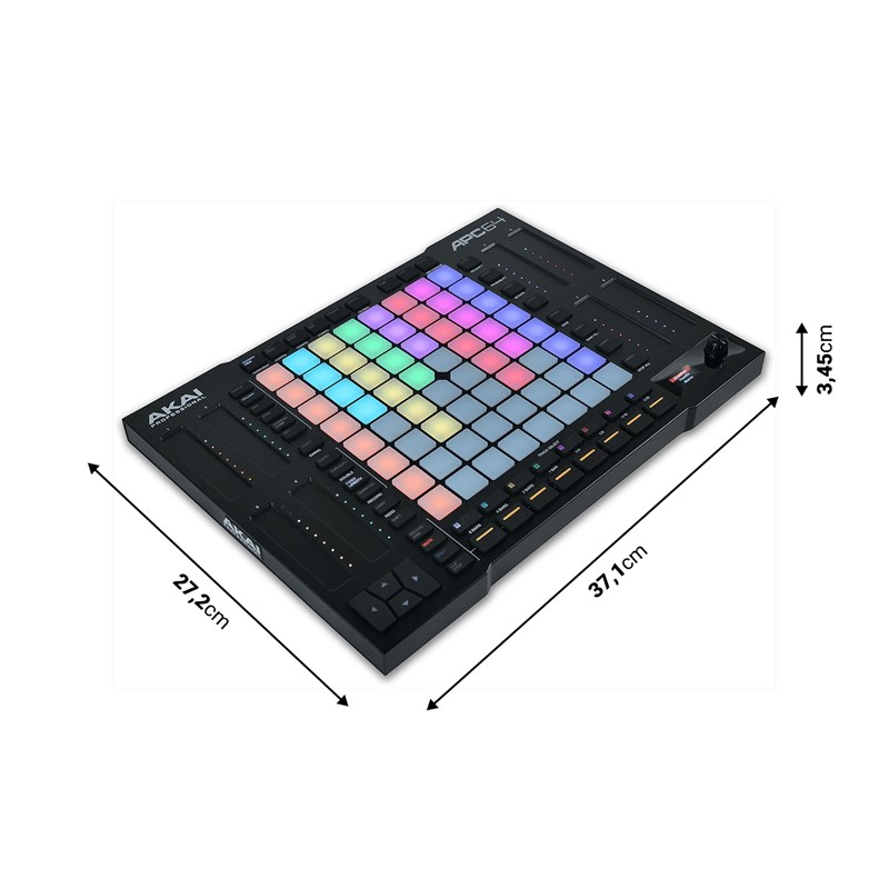 Contrôleur Ableton - 8x8 pads 8 bandes tactiles CV/Gate