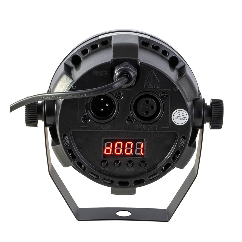 Projecteur PAR LED - 12 x 1W RVBB - Télécommande incluse effet