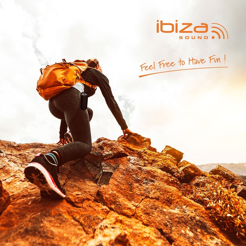 Enceinte avec anneaux LED - 20W