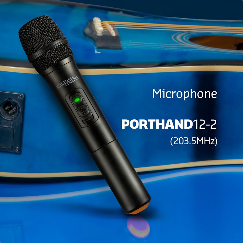 Micro main VHF sans fil - 203.5MHz karaoké