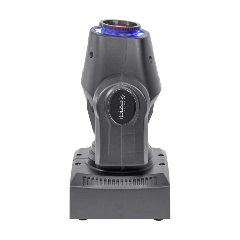 Lyre SPOT avec Anneau d'effets LED RVB - 30W - DMX Mouvement