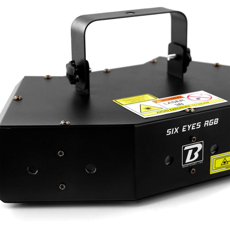 LASER à 6 ouvertures - RGB - Effet rotatifs professionnelle