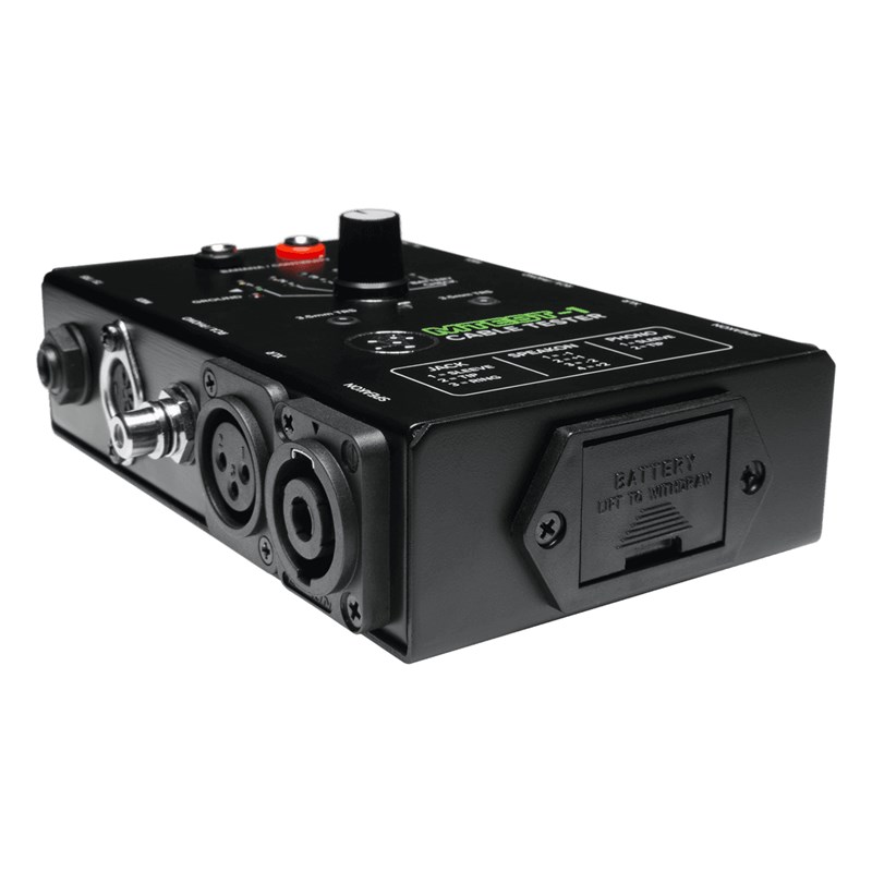 Testeur de câbles audio - Jack, XLR, RCA, Speakon - MACKIE - SMK MTEST-1