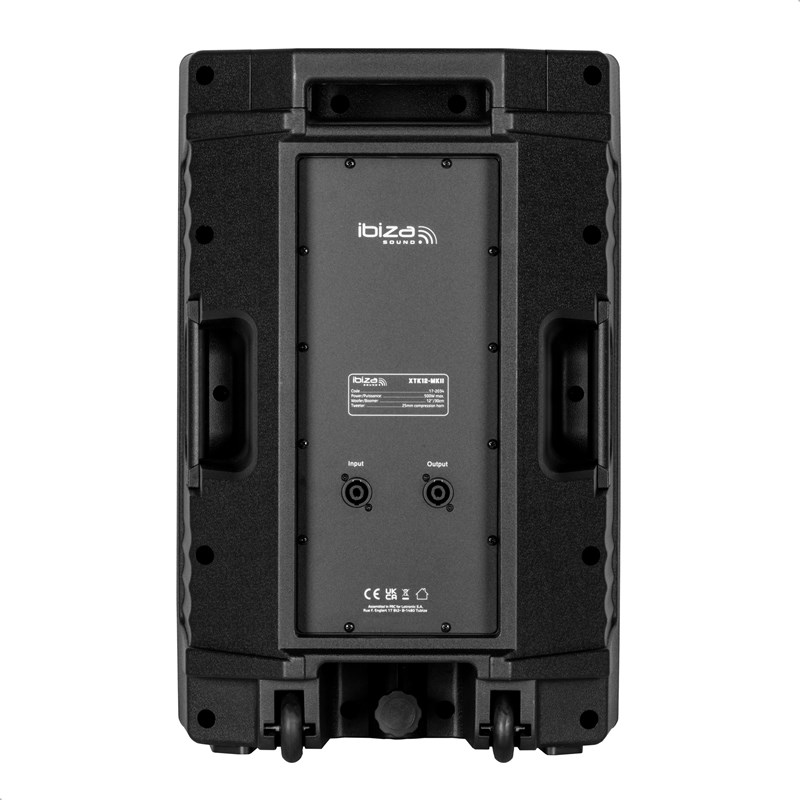 Enceinte Sono Passive 12”/30cm 500W - Grille Métallique & Tweeter à Compression son