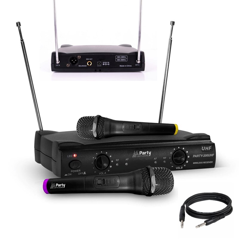 Pack Karaoke Enceinte Bluetooth COLUMBA700 - 2 micros - Support tablette