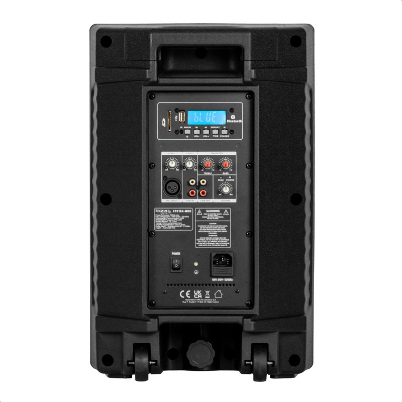 Enceinte Sono Active de 10"/25cm - 300W - BT, USB - TWS scène