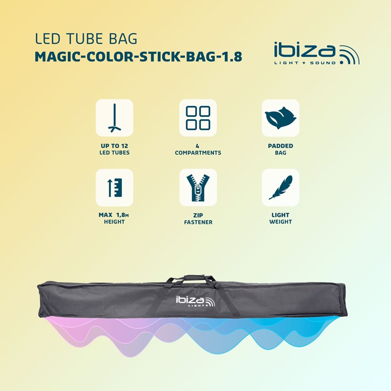 SAC DE TRANSPORT POUR MAGIC COLOR STICK 1.8m