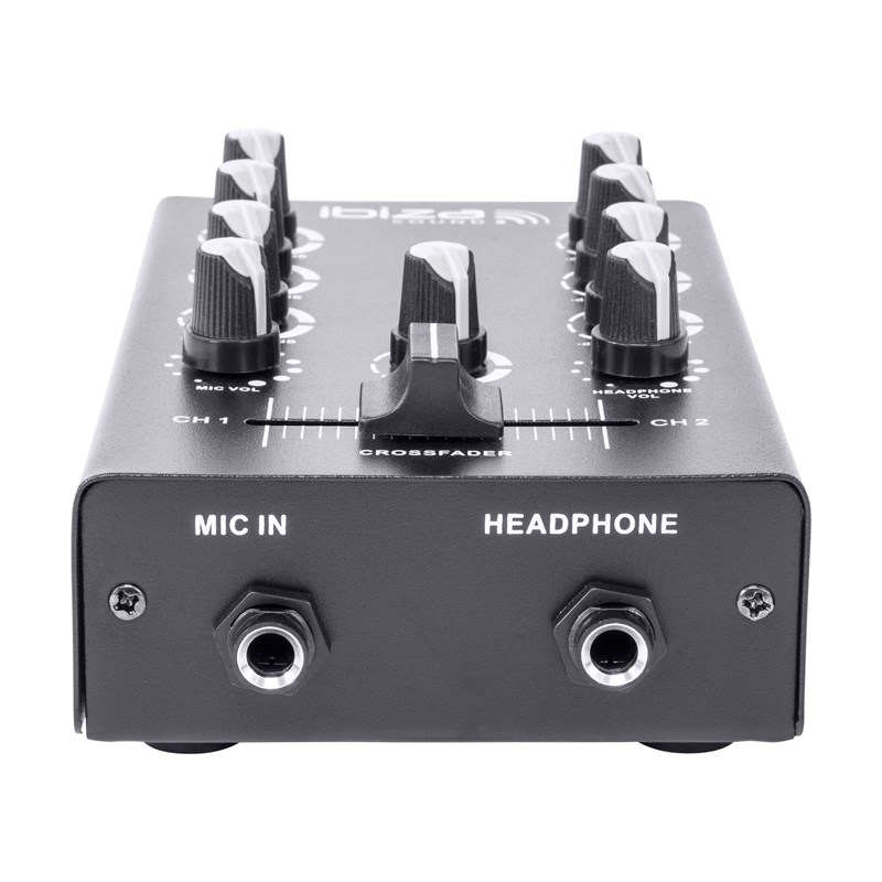 Table de mixage DJ 2 canaux avec EQ & Crossfader fête