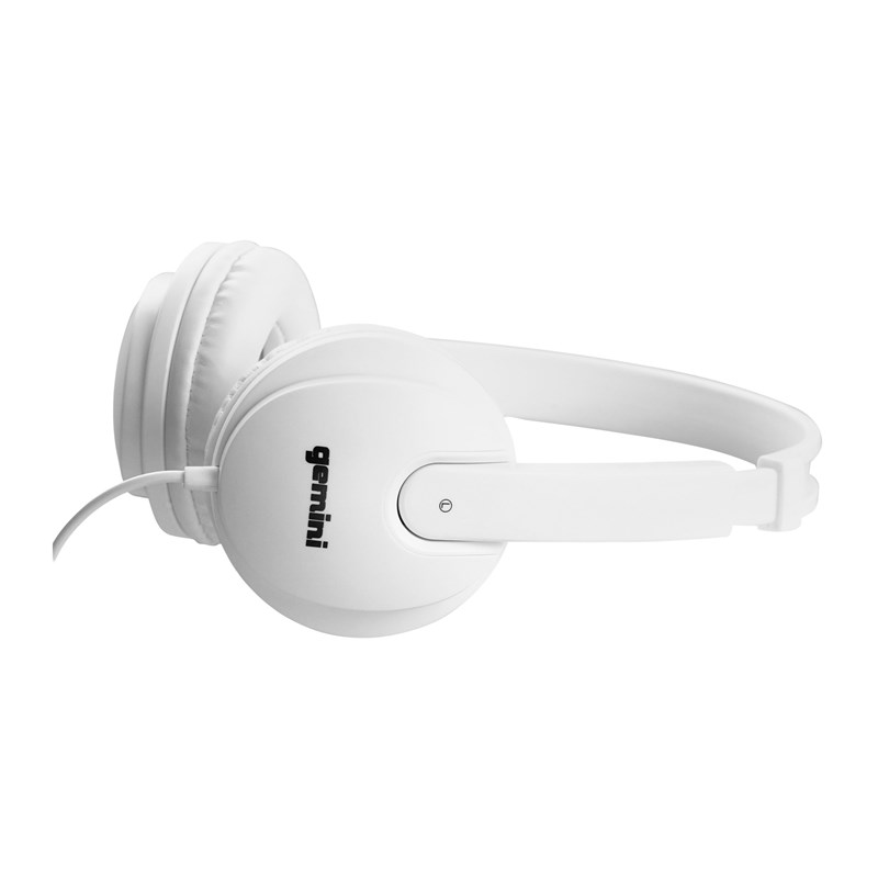 Casque DJ fermé 40 mm - Blanc studio