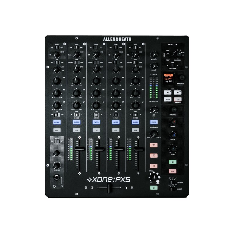 Consoles Club - 4+1 voies stéréo, 2 out stéréo avec effets - face