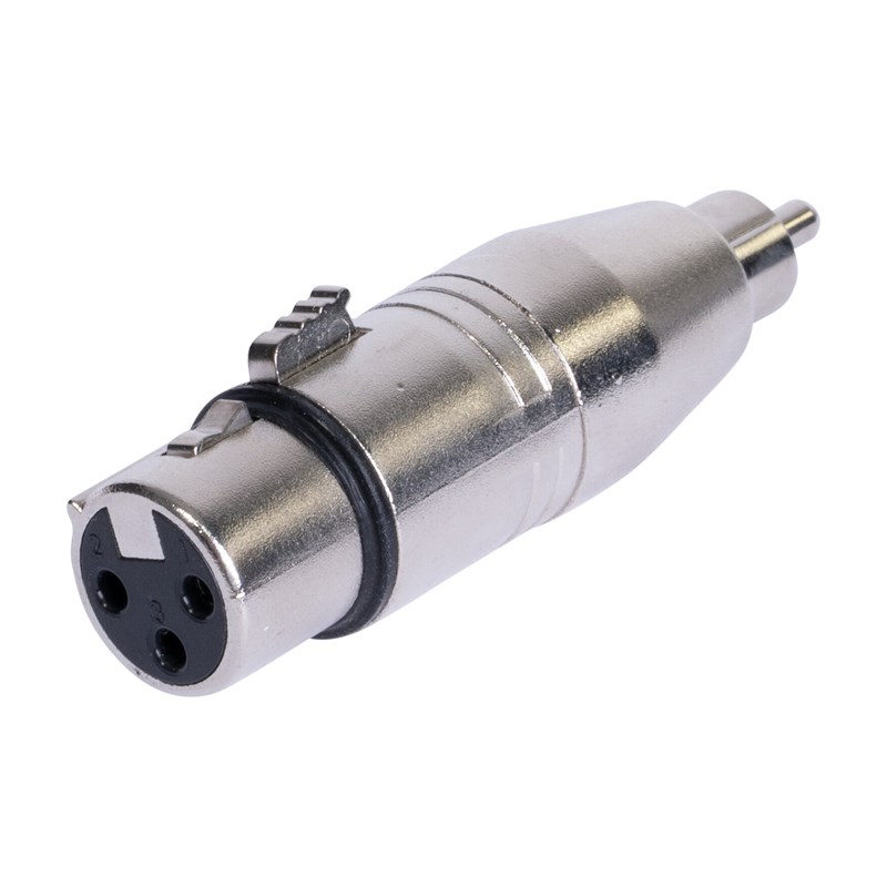 Adaptateur XLR femelle vers RCA