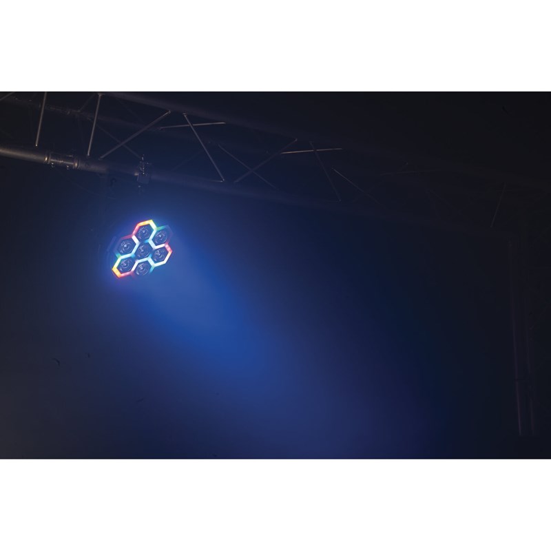 Projecteur PAR LED 7x10W Kaléidoscopique - Couleurs