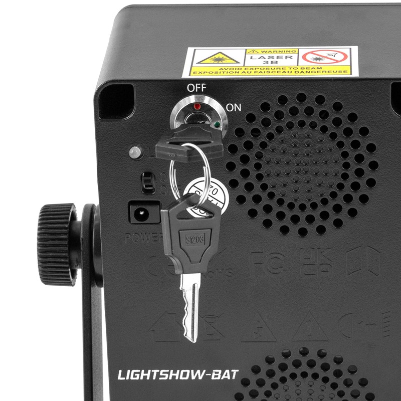 Jeu de lumière autonome 4-en-1 multi-effets couleurs