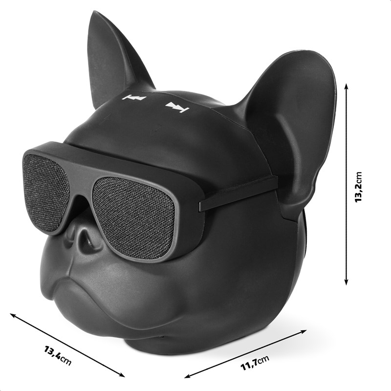 Enceinte BT design tête de chien - TWS & batterie
