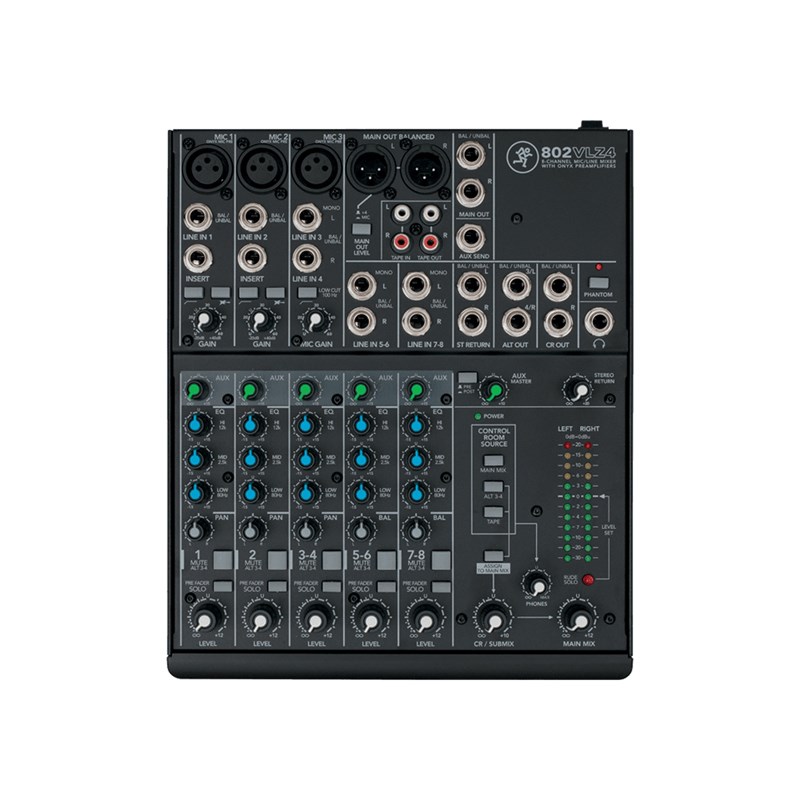 Table de Mixage Ultra-compact - 8 canaux JACK