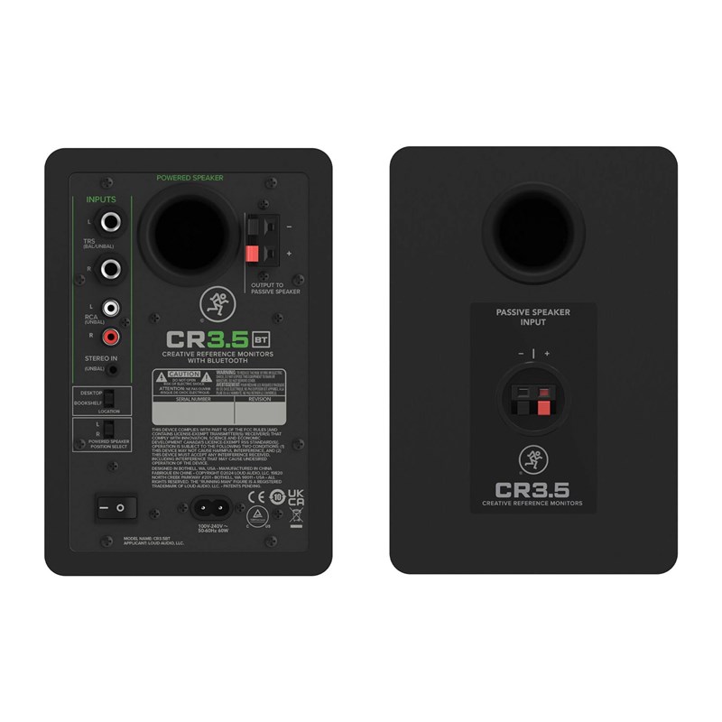 Enceintes monitoring actives 3,5" - Bluetooth Haut-parleur