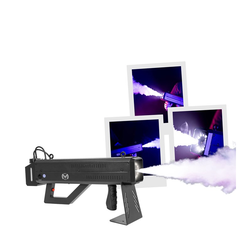 Machine à fumée portable 1000W - LED Stroboscope fête