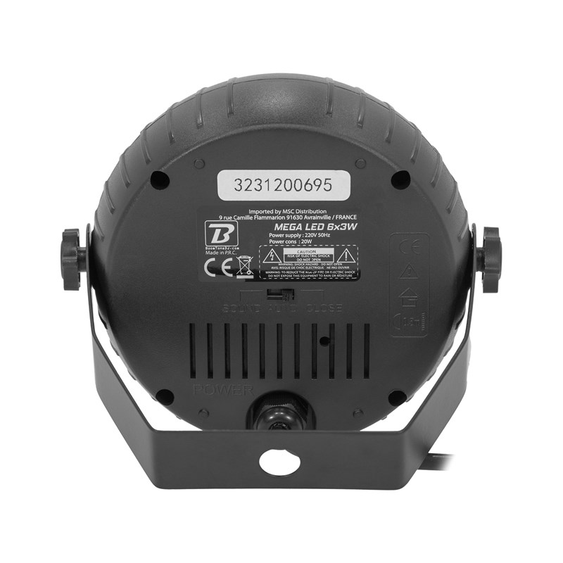 Projecteur PAR LED - 6 x 3W DJ