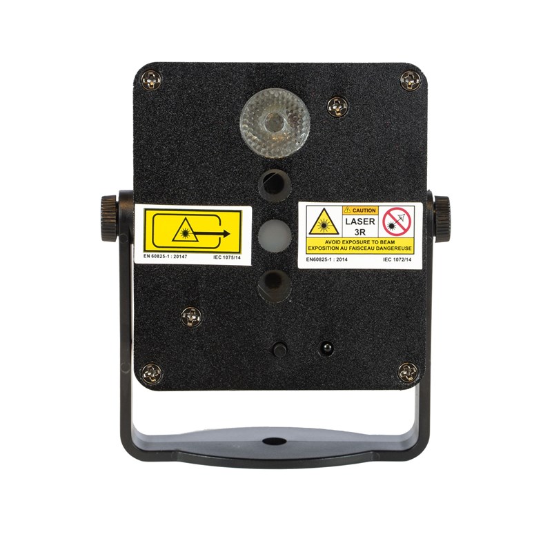 Effet LED 3W + Laser RVB - Sur batterie portable