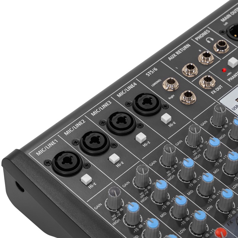 HPA Promix 6 - connectiques