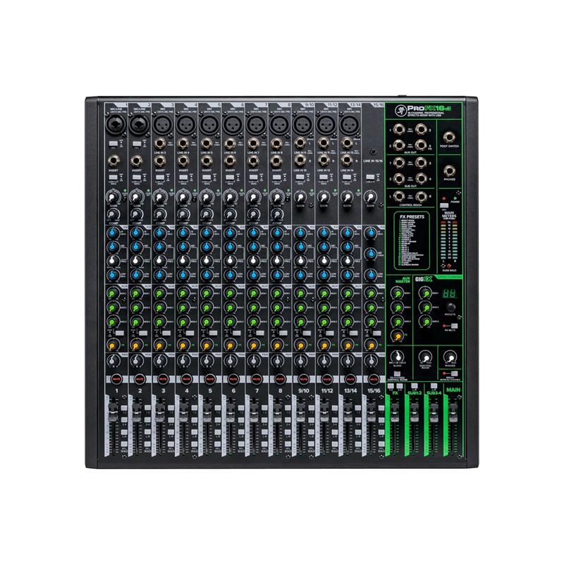 Table de Mixage Console - USB 16 canaux FX studio
