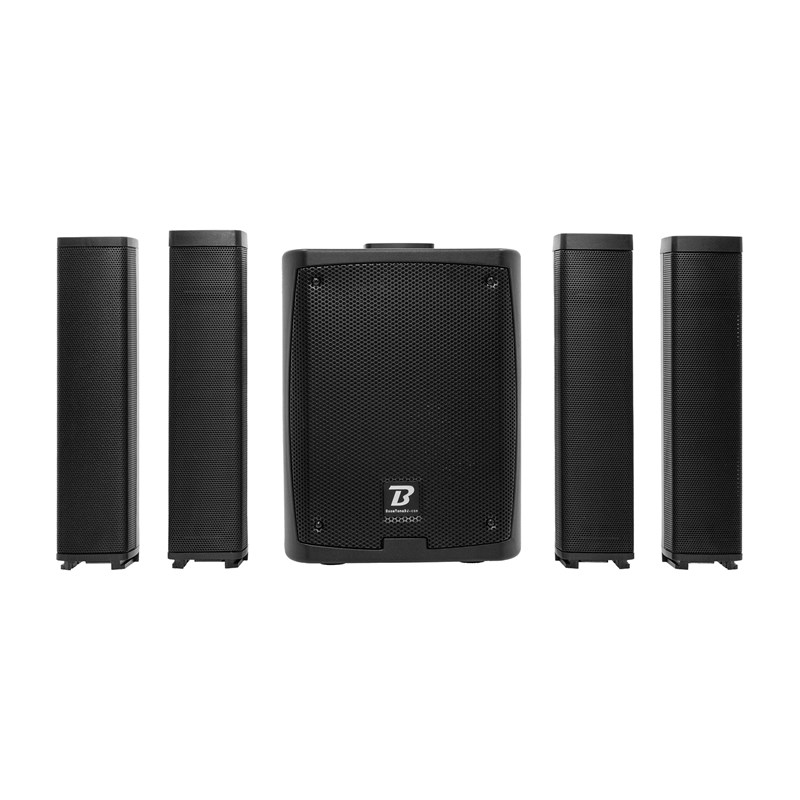 Système colonne noir 400W portable