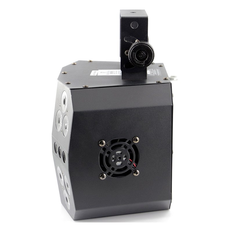 Jeu de lumière LED multicolore - strobe & télécommande - DJ 6 Pack LED PAR side