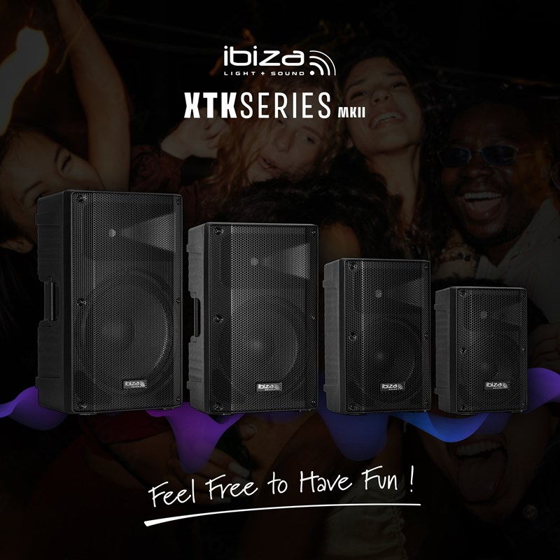 Enceinte Sono Active de 15"/38cm - 600W - BT, USB - TWS DJ