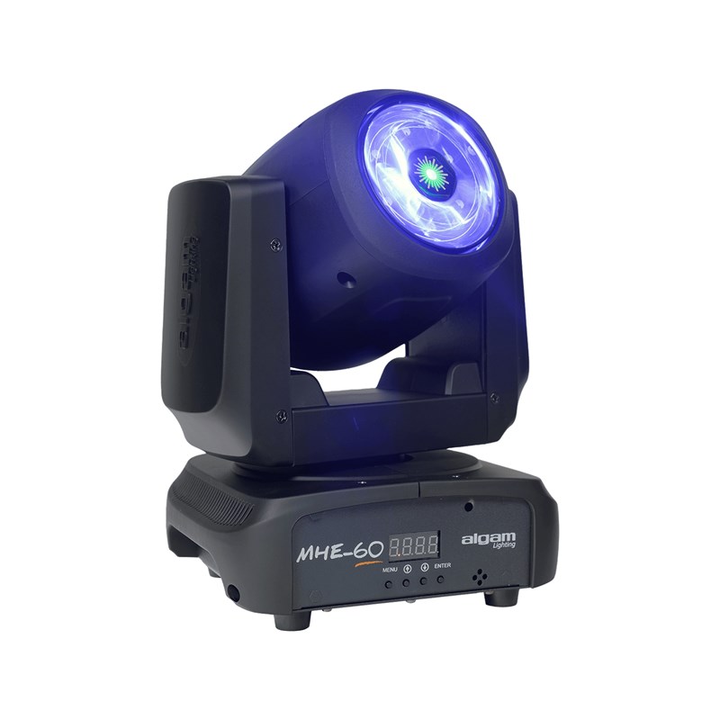 Lyre Wash LED - 6 x 15W RGBW - Laser vert 200MW éclairage