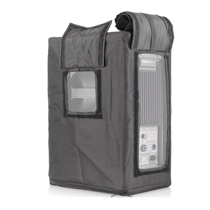 Housse de protection pour enceinte 15” - Noir - Elokance - ePro15A COVER rabat arrière