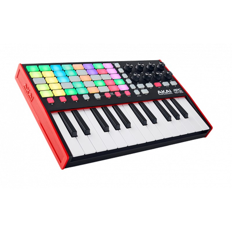 Clavier maître MIDI 25 touches - 40 pads - 8 potards