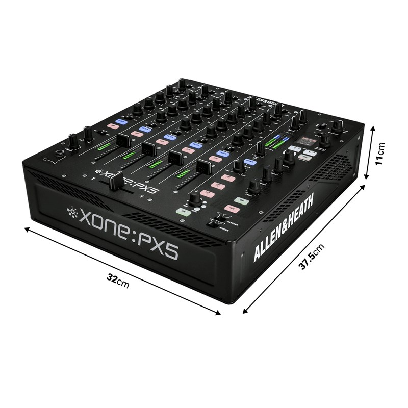 Consoles Club - 4+1 voies stéréo - dimensions