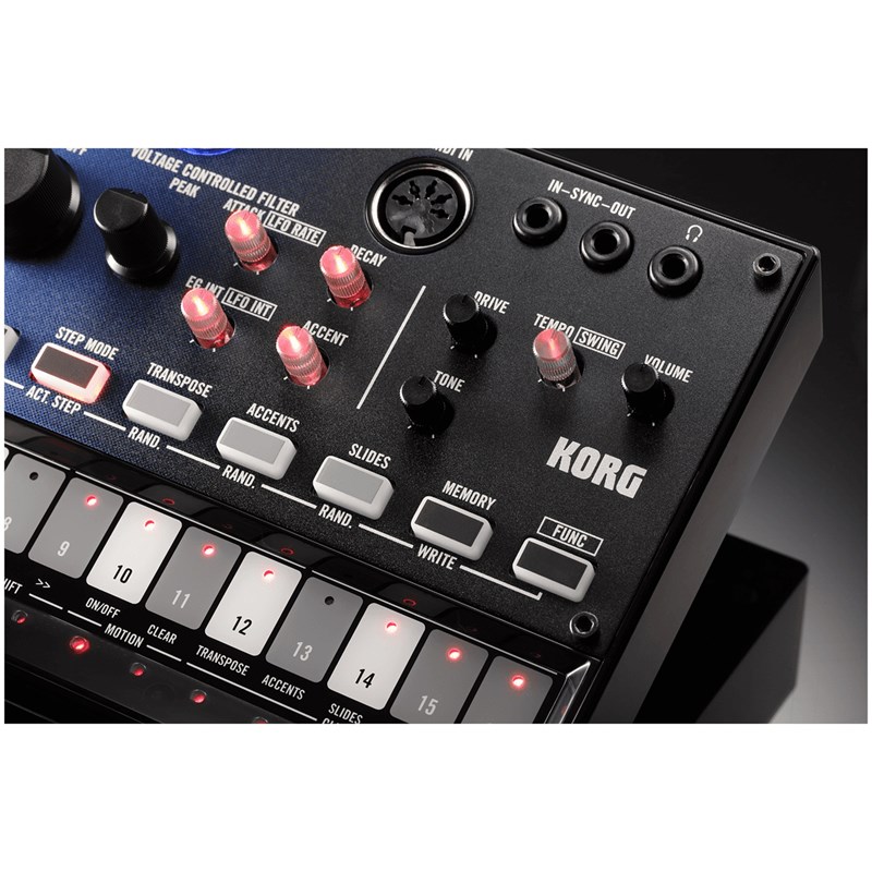 Synthé basse analogique compact - lampe Nutube intégrée - VOLCA-NUBASS mémoire